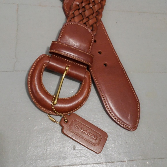 tan braided belt